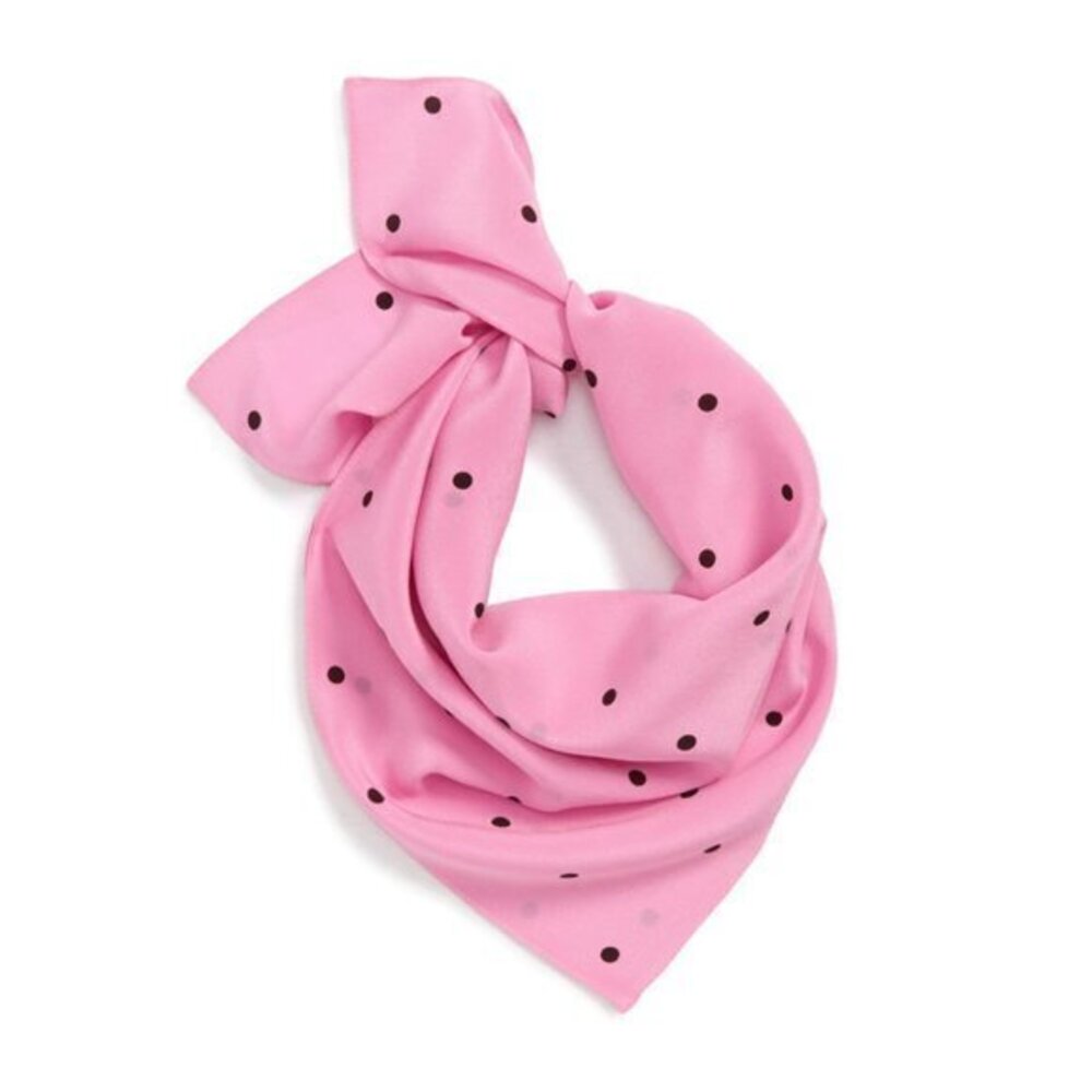 💕Madewell Silk Bandana Pink NWOT